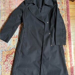 Banana Republic Black Trench Coat